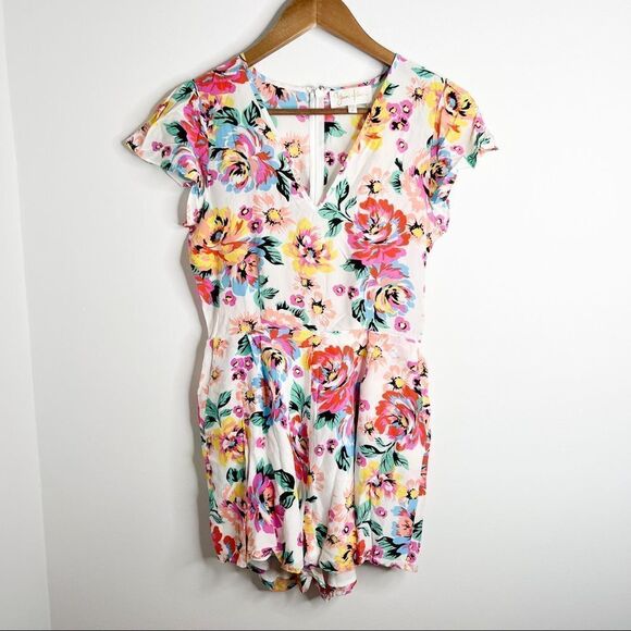 Yumi Kim Floral Sienna Multicolor Romper - Picture 1 of 8